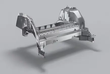 rear floor die casting